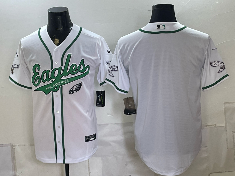 Men 2026 Philadelphia Eagles blank white Nike Limited NFL Jersey 0826007